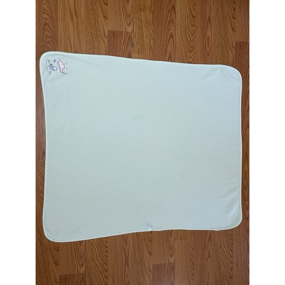 Circo Target Green Thermal Waffle Weave Knit Baby Blanket Cat Mouse *READ* - Picture 10 of 12